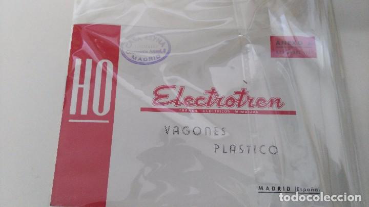 Brinquedos antigos: antiguo catalogo de electrotren