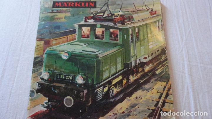 Brinquedos antigos: ANTIGUO CATALOGO.TRENES A ESCALA MARKLIN.1.87.EN ESPA&Ntilde;OL. 1964-1965