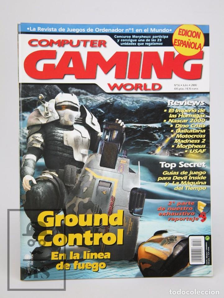 Brinquedos antigos: Revista de Videojuegos - Computer Gaming World. N&ordm; 56, 2000 - Ground Control, Top Secret, Morpheus..