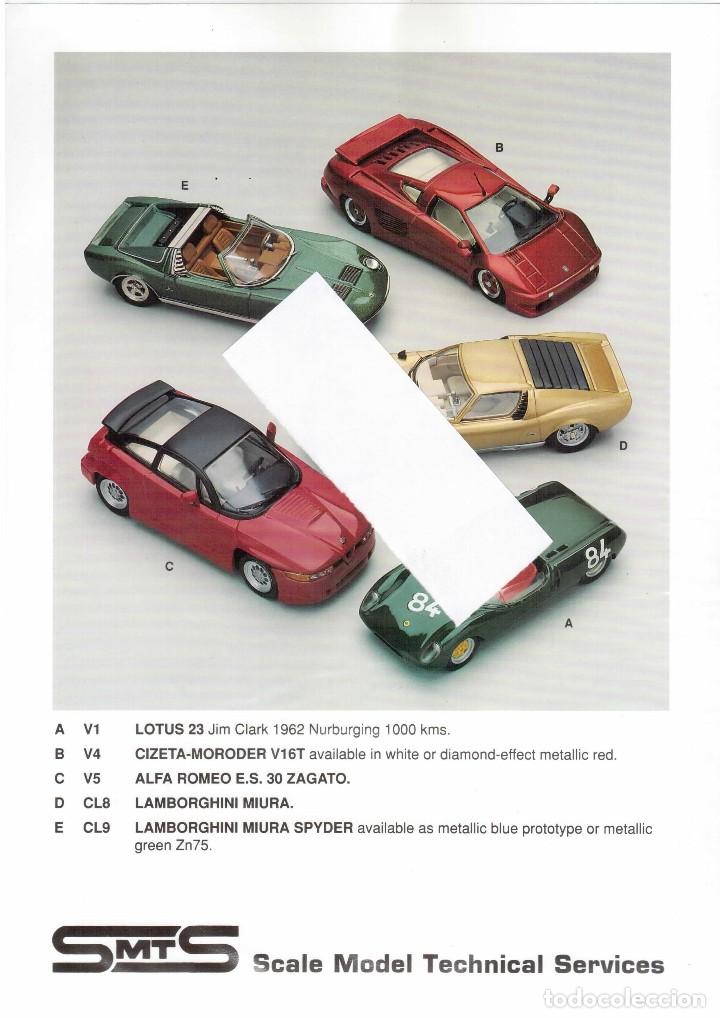 Juguetes antiguos: SCALE MODEL TECHNICAL SERVICES. SMTS. ENGLAND. - Foto 1