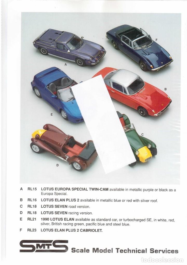 Juguetes antiguos: SCALE MODEL TECHNICAL SERVICES. SMTS. ENGLAND. - Foto 1