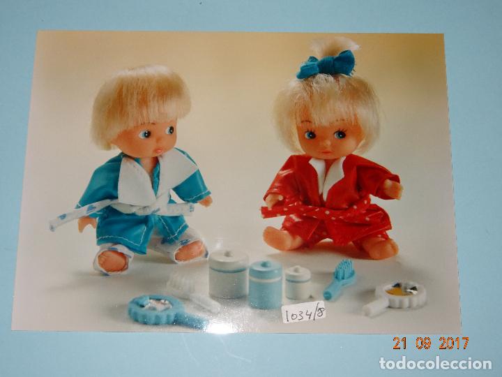 Old Toys: FOTO Original Profesional de MELLI y ZOS MELLIZOS de FEBER - Previa al Cat&aacute;logo - A&ntilde;o 1980-90s.