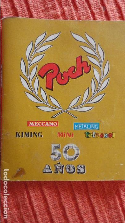 Old Toys: ANTIGUO CATALOGO.POCH.50 A&Ntilde;OS.MECCANO.METALING.TELECOL.MINI.KIMING.1974