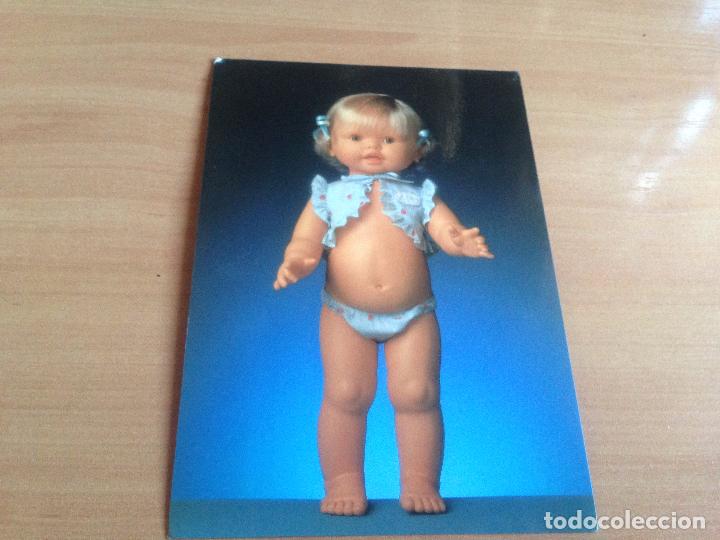 Old Toys: ANTIGUA POSTAL MU&Ntilde;ECOS Y MU&Ntilde;ECAS BB VACACIONES