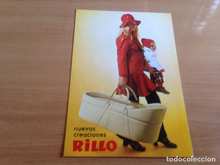 Old Toys: ANTIGUA POSTAL NOVEDADES RILLO TODO PARA EL BEBE NUEVAS CREACIONES