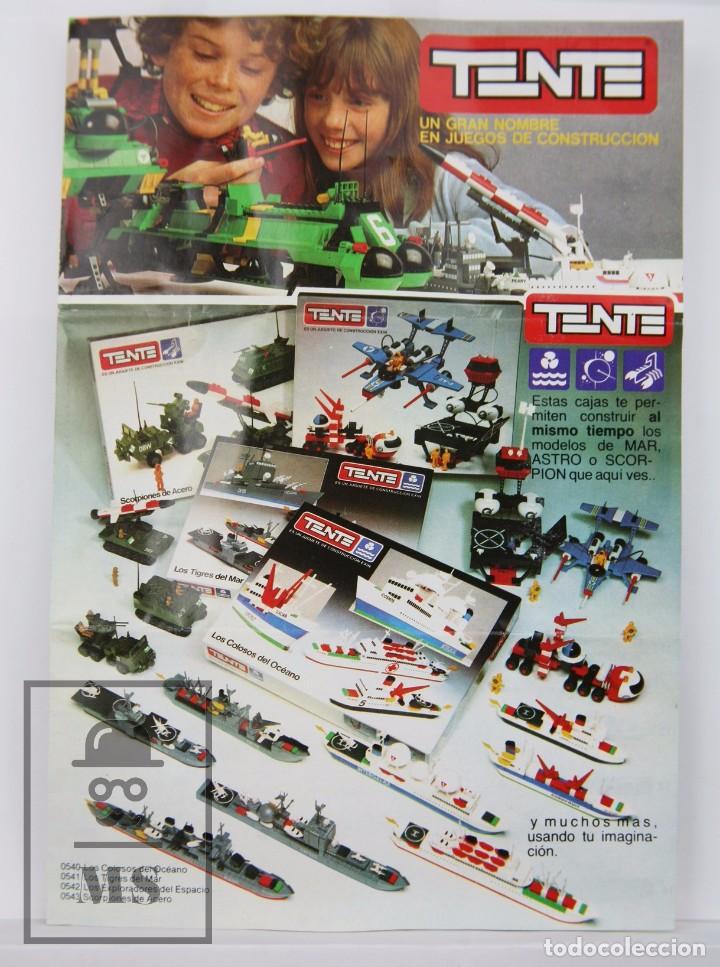 Old Toys: Cat&aacute;logo / Folleto Publicitario - TENTE. Juegos de Construcci&oacute;n - A&ntilde;os 90