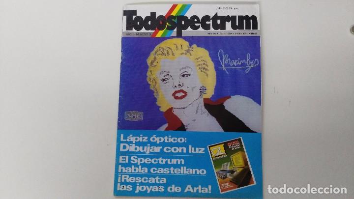 Old Toys: antigua revista todospectrum todo spectrum  juegos a&ntilde;o 1 n&ordm; 11