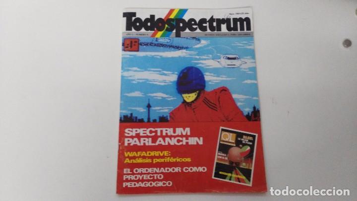 Old Toys: antigua revista todospectrum todo spectrum juegos a&ntilde;o 1 n&ordm; 9