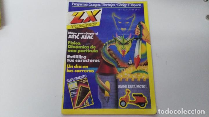 Old Toys: antigua revista zx revista para usuarios de ordenadores sinclair juegos a&ntilde;o 2 n&ordm; 17