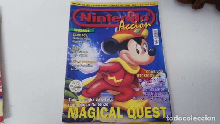 Jouets Anciens: antigua revista nintendo accion n&ordm;3