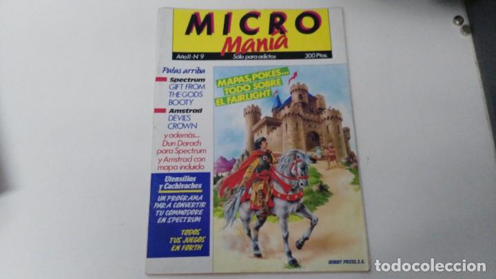 Jouets Anciens: antigua revista micro mania 1&ordf; epoca juegos n&ordm; 9