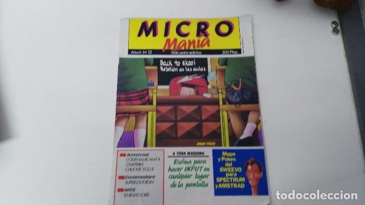 Jouets Anciens: antigua revista micro mania 1&ordf; epoca juegos n&ordm; 13
