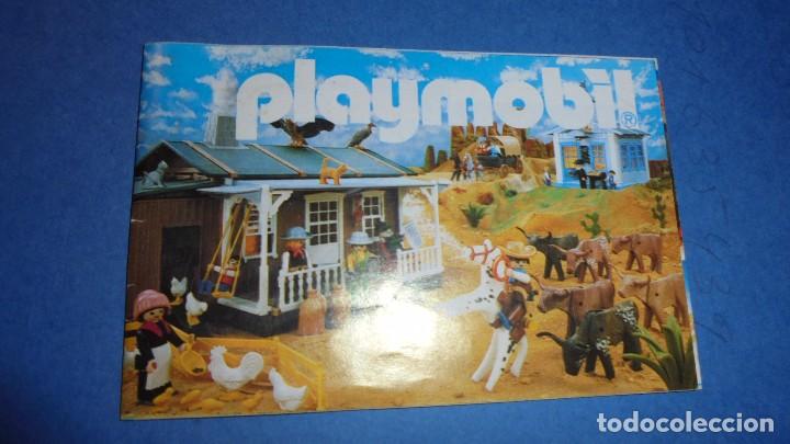 Brinquedos antigos: CATALOGO TRIPTICO PLAYMOBIL , S.A. 1990 ONIL ( ALICANTE ) 16 PAG. 9,5X6,5 CM.