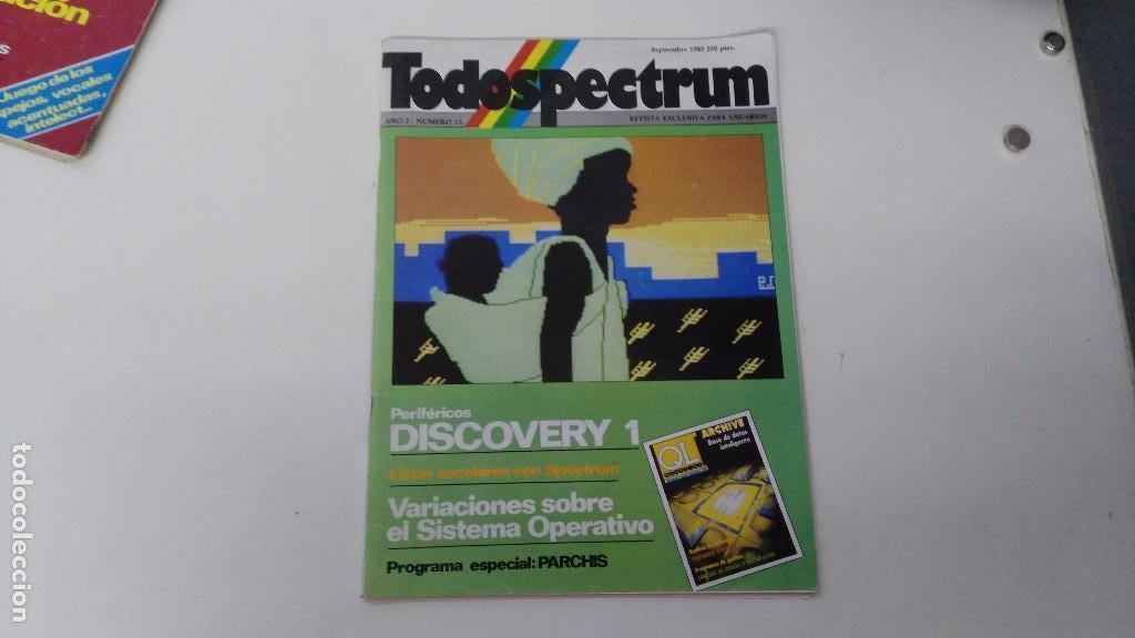 Old Toys: antigua revista todospectrum todo spectrum juegos a&ntilde;o 2 n&ordm; 13