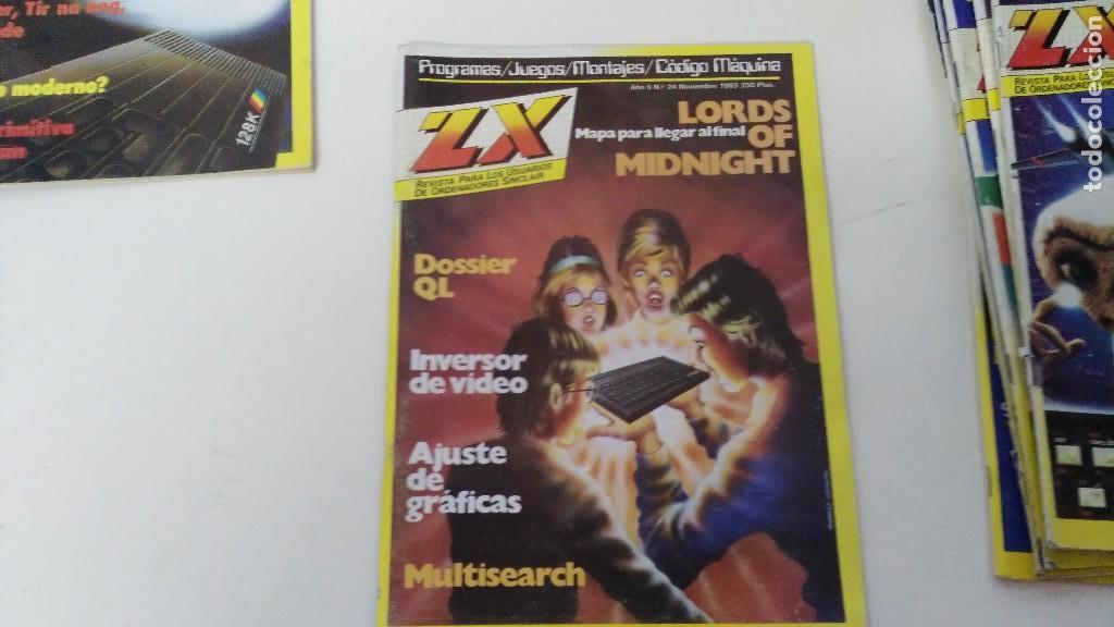 Old Toys: antigua revista zx revista para usuarios de ordenadores sinclair juegos a&ntilde;o 2 n&ordm; 24