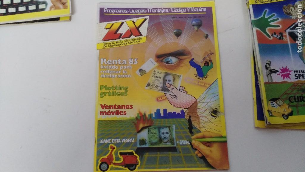 Old Toys: antigua revista zx revista para usuarios de ordenadores sinclair juegos a&ntilde;o 2 n&ordm; 18