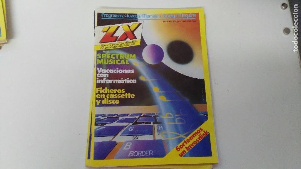 Old Toys: antigua revista zx revista para usuarios de ordenadores sinclair juegos a&ntilde;o 2 n&ordm; 20