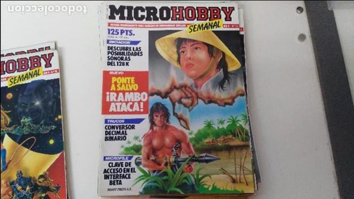 Old Toys: antigua revista zx revista microhooby juegos a&ntilde;o 2 n&ordm; 59