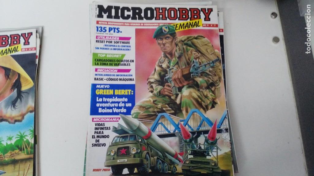 Old Toys: antigua revista zx revista microhooby juegos a&ntilde;o 3 n&ordm; 77