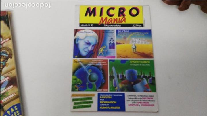 Jouets Anciens: antigua revista micro mania 1&ordf; epoca juegos n&ordm; 16