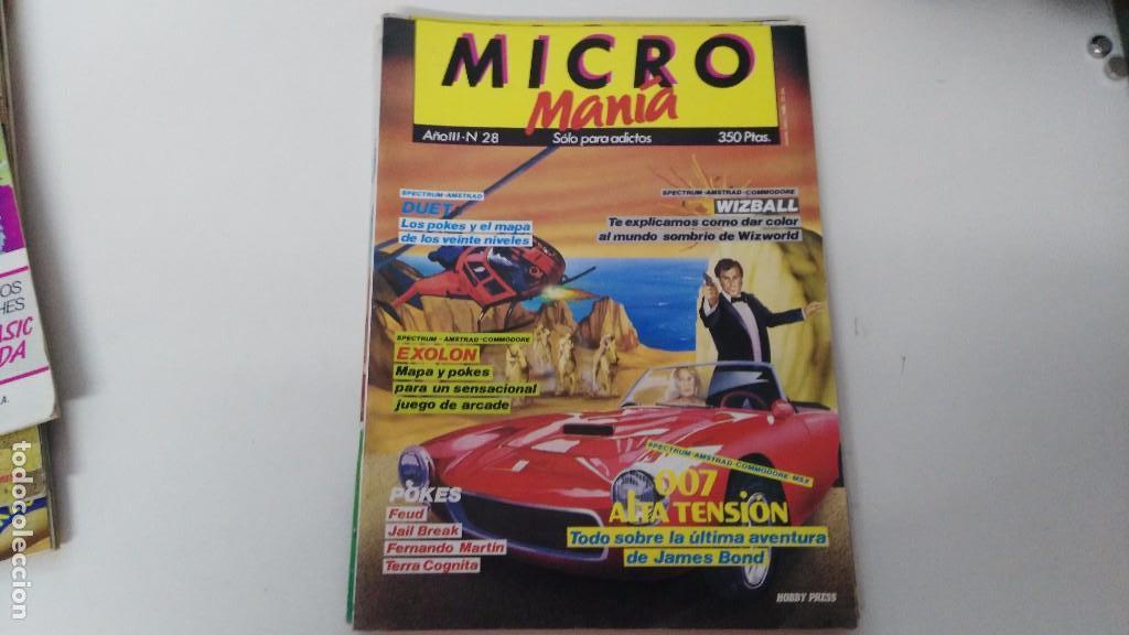 Jouets Anciens: antigua revista micro mania 1&ordf; epoca juegos n&ordm; 28