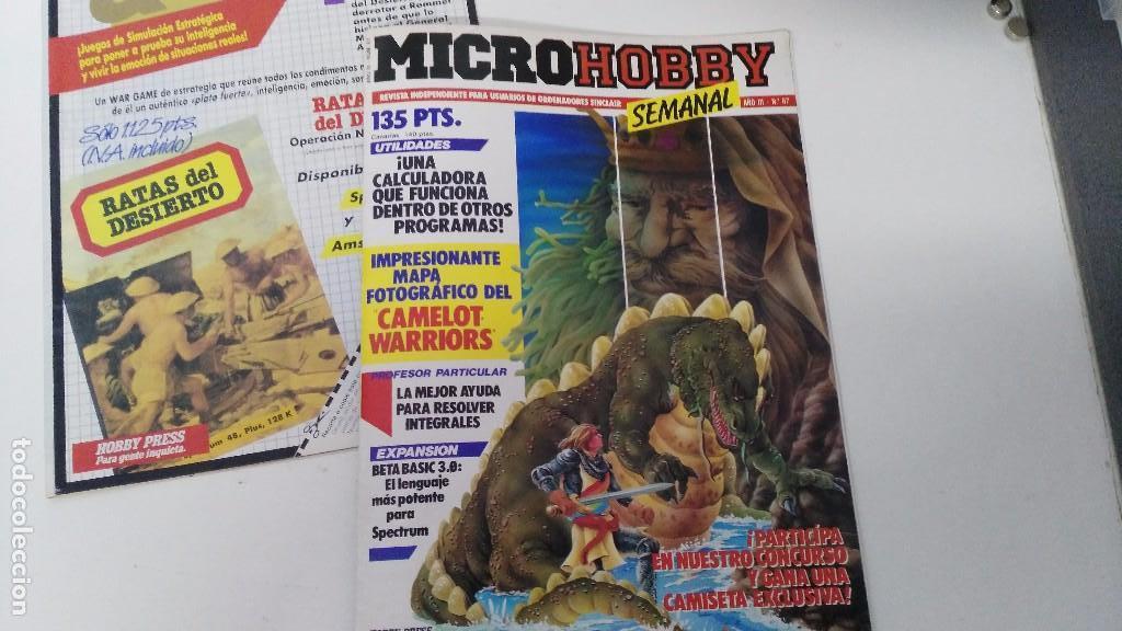 Juguetes antiguos: antigua revista microhobby  a&ntilde;o 3 n&ordm; 67
