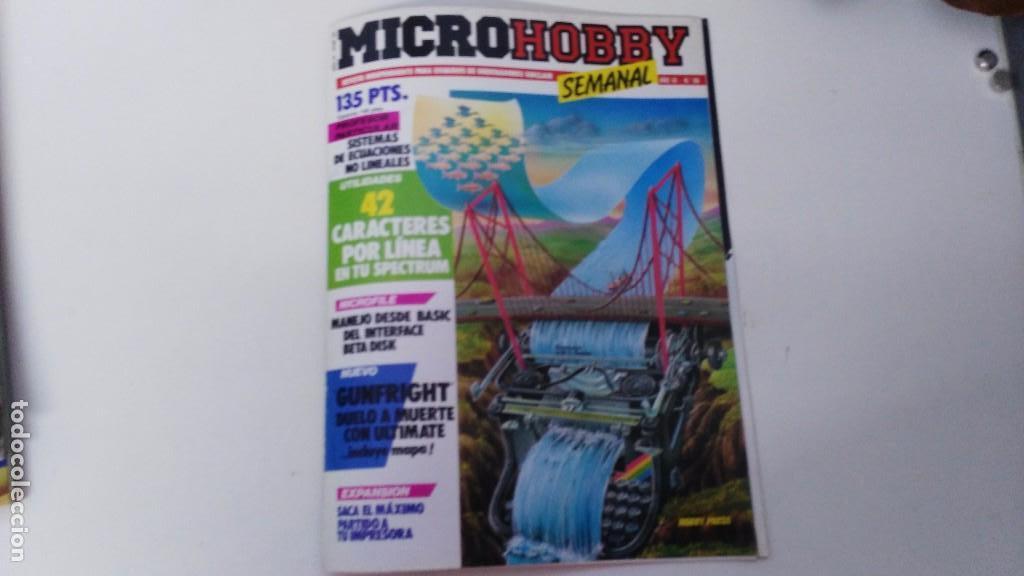 Juguetes antiguos: antigua revista microhobby a&ntilde;o 3 n&ordm; 66