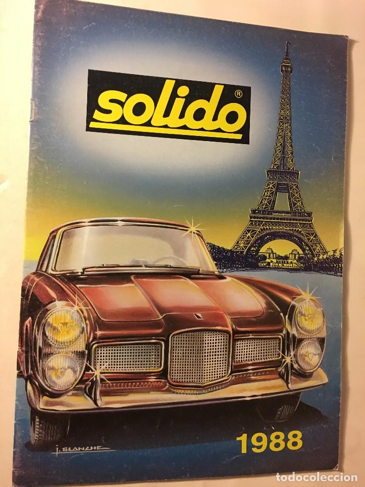 Juguetes antiguos: LIBRO CATALOGO COCHE COCHES SOLIDO - Foto 1