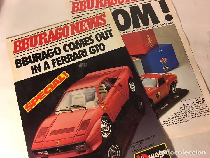 Jouets Anciens: 2 CATALOGOS FOLLETOS COCHE COCHES  BBURAGO