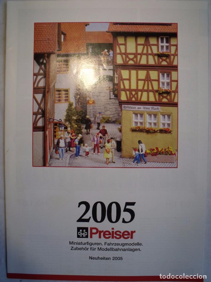 Juguetes antiguos: DOS CATALOGOS DE PREISER 2002 Y 2005 - Foto 2