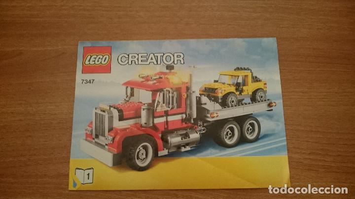 Jouets Anciens: CATALAGO   CREATOR -7347- N&ordm; 1