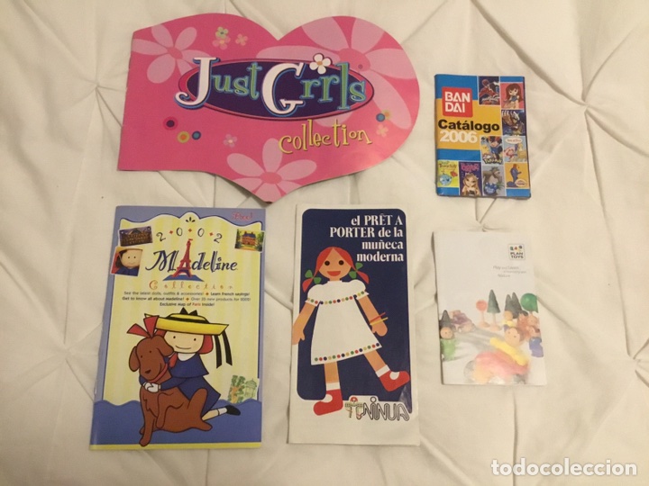 Giocattoli antichi: CATALOGOS JUGUETES. MADELEINE 2002. CATALOGO JUST GIRLS COLLECTION. CATALOGO NINUA.