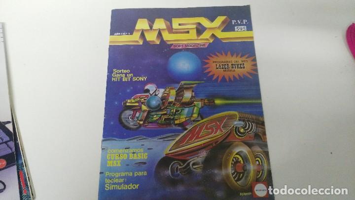 Brinquedos antigos: REVISTA MSX N&ordm; 1