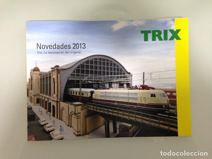 Juguetes antiguos: TRENES, CATALOGO TRIX 2013, MINITRIX, TRIX H0, TRIX CLUB, TRIX EXPRESS, EN CASTELLANO