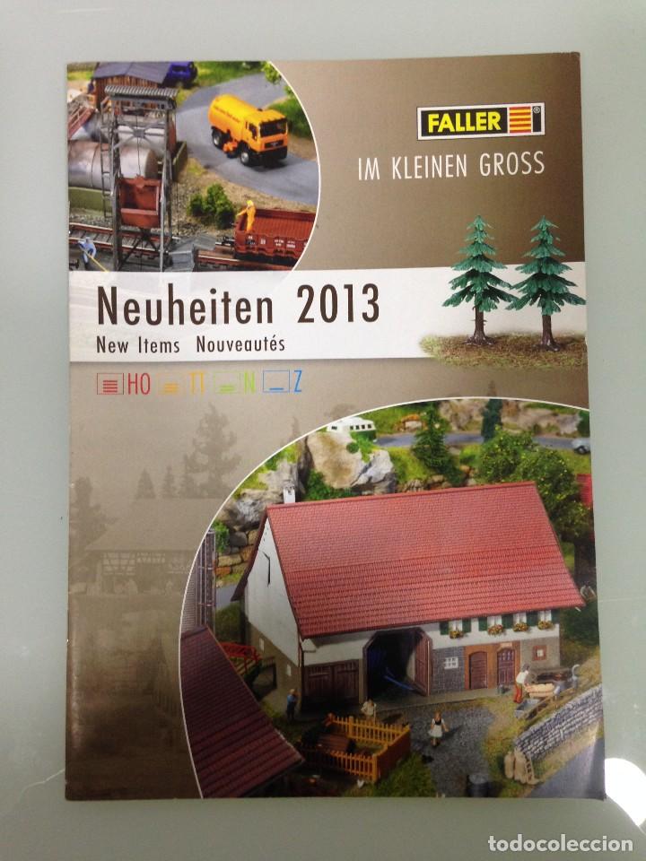 Brinquedos antigos: TRENES, CATALOGO FALLER 2013, H0, TT, N, Z