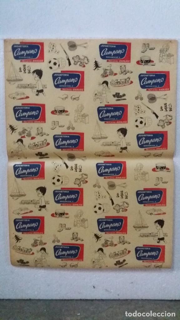 Juguetes antiguos: PUBLICIDAD JUGUETES CAMPANO DE BADAJOZ, ANTIGUA CALLE DIVISION AZUL, A&Ntilde;OS 70