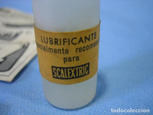 Juguetes antiguos: Manual de Scalextric y aceite - Foto 4