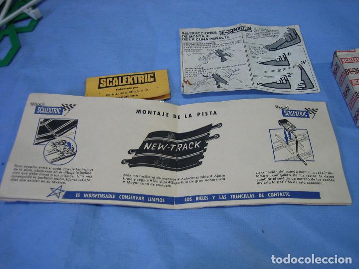 Juguetes antiguos: Manual de Scalextric y aceite - Foto 9