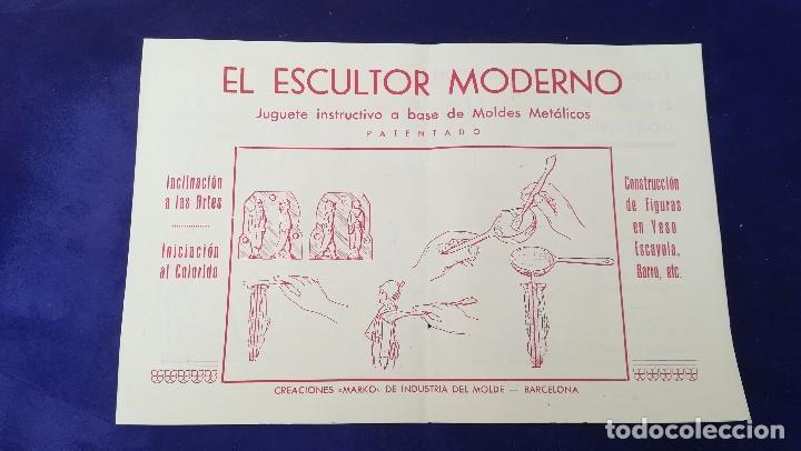 Brinquedos antigos: ANTIGUO CATALAGO JUGUETES EL ESCULTOR MODERNO, BARCELONA, A&Ntilde;OS 40