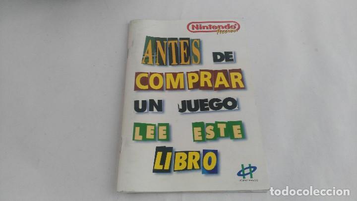 Brinquedos antigos: REVISTILLA LIBRITOS NINTENDO ACCION LIBRO ANTES DE COMPRAR UN JUEGO
