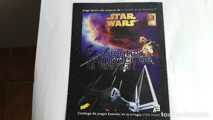 Brinquedos antigos: ANTIGUA REVISTA CATALOGO  DE JUEGOS BASADOS EN LA TRILOGIA STAR WARS