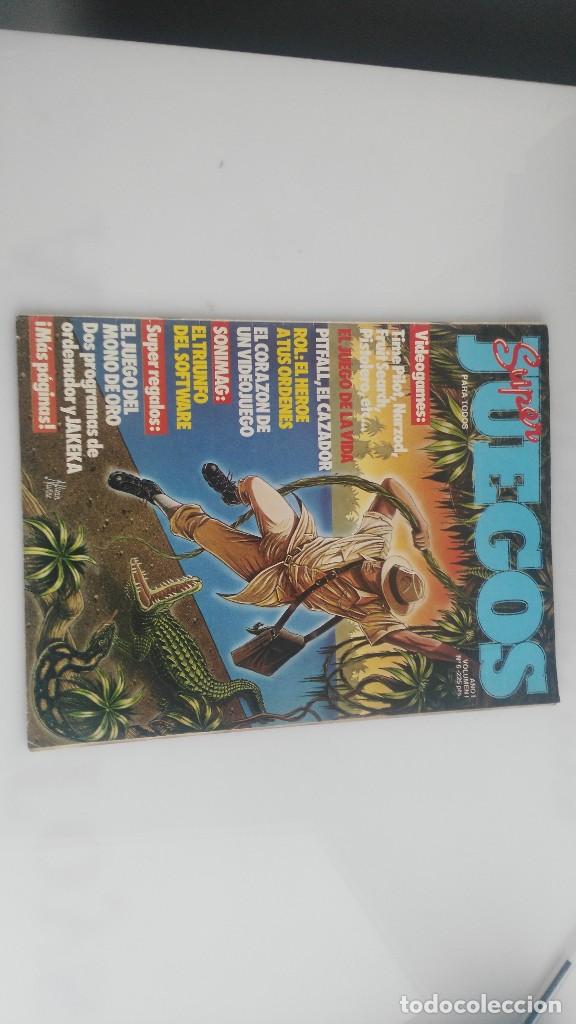 Brinquedos antigos: revistas juegos de mesa y videojuegos super juegos rarisima