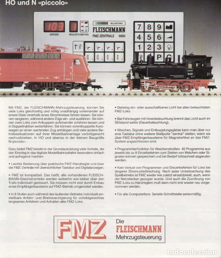 CATALOGUE FLEISCHMANN 1994 N PICCOLO wagons locomotives réseaux train 110 pages