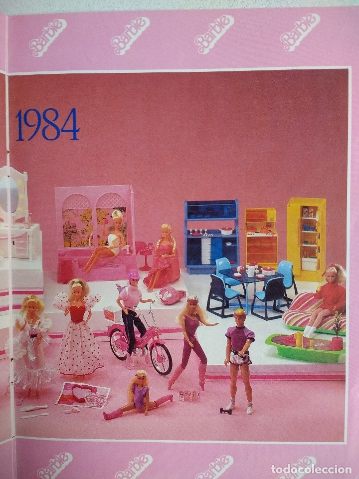 Juguetes antiguos: Libreto Barbie Congost a&ntilde;o 1984