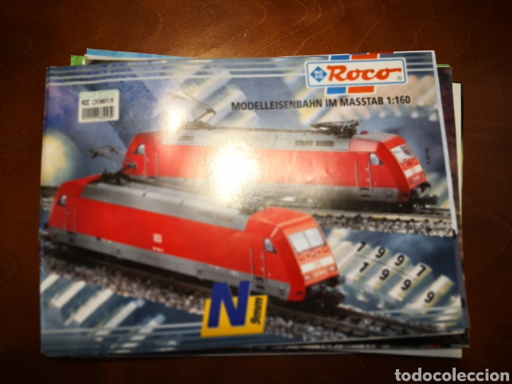 Juguetes antiguos: Cat&aacute;logo Roco de trenes - Foto 1