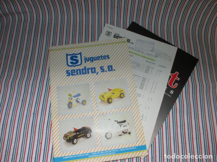 Giocattoli antichi: CATALOGO TIENDA, Y TARIFAS PRECIOS,1990, JUGUETES SENDRA