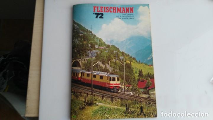 Brinquedos antigos: ANTIGUO CATALOGO DE TRENES  FLEISCHMANN 1972