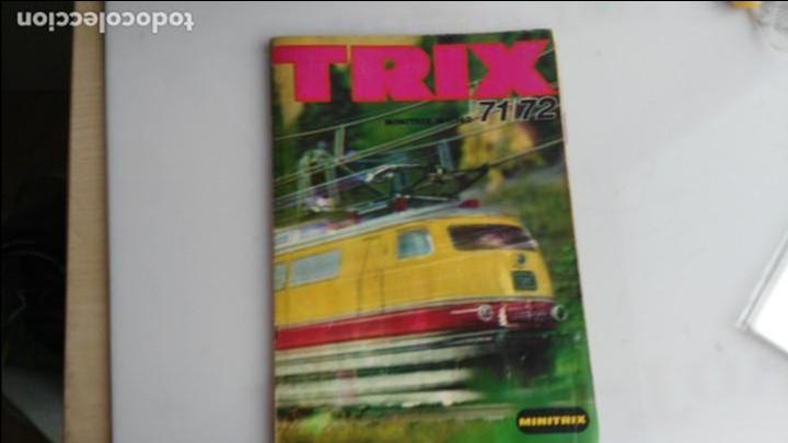 Brinquedos antigos: ANTIGUO CATALOGO DE TRENES TRIX A&Ntilde;OS 70