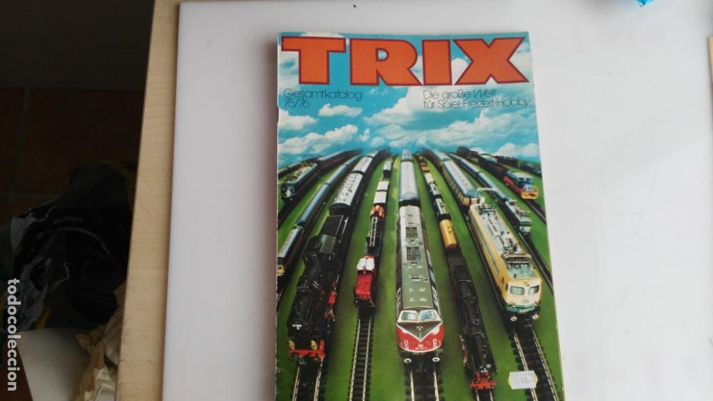 Brinquedos antigos: ANTIGUO CATALOGO DE TRENES TRIX  A&Ntilde;OS 70