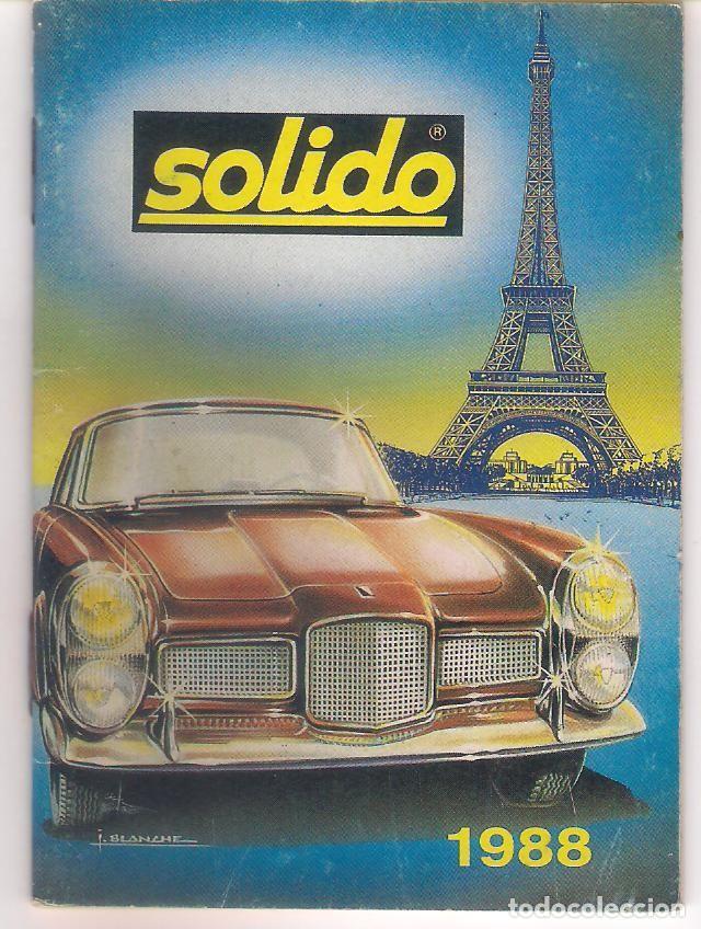 Juguetes antiguos: CATALOGO DE COCHES SOLIDO 1988